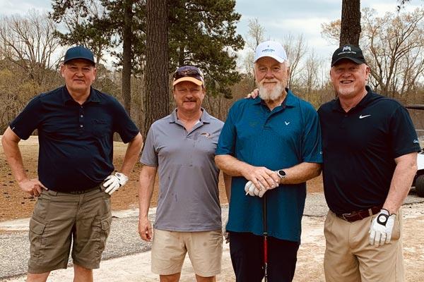 The team of Timothy C. Morris, Tony Buzzard, Reggie Kelly, Michael Wiseman - sponsored by Timothy C. Morris, Jr. - finished second in the second flight in the 12th Central Carolina Community College Foundation Harnett Golf Classic on March 20th at Chicora Golf Club.
